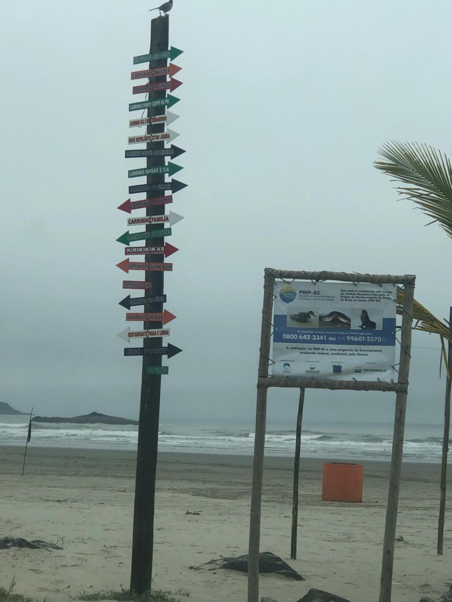 Pousada Pe Na Areia 1 Hotel Peruíbe Buitenkant foto