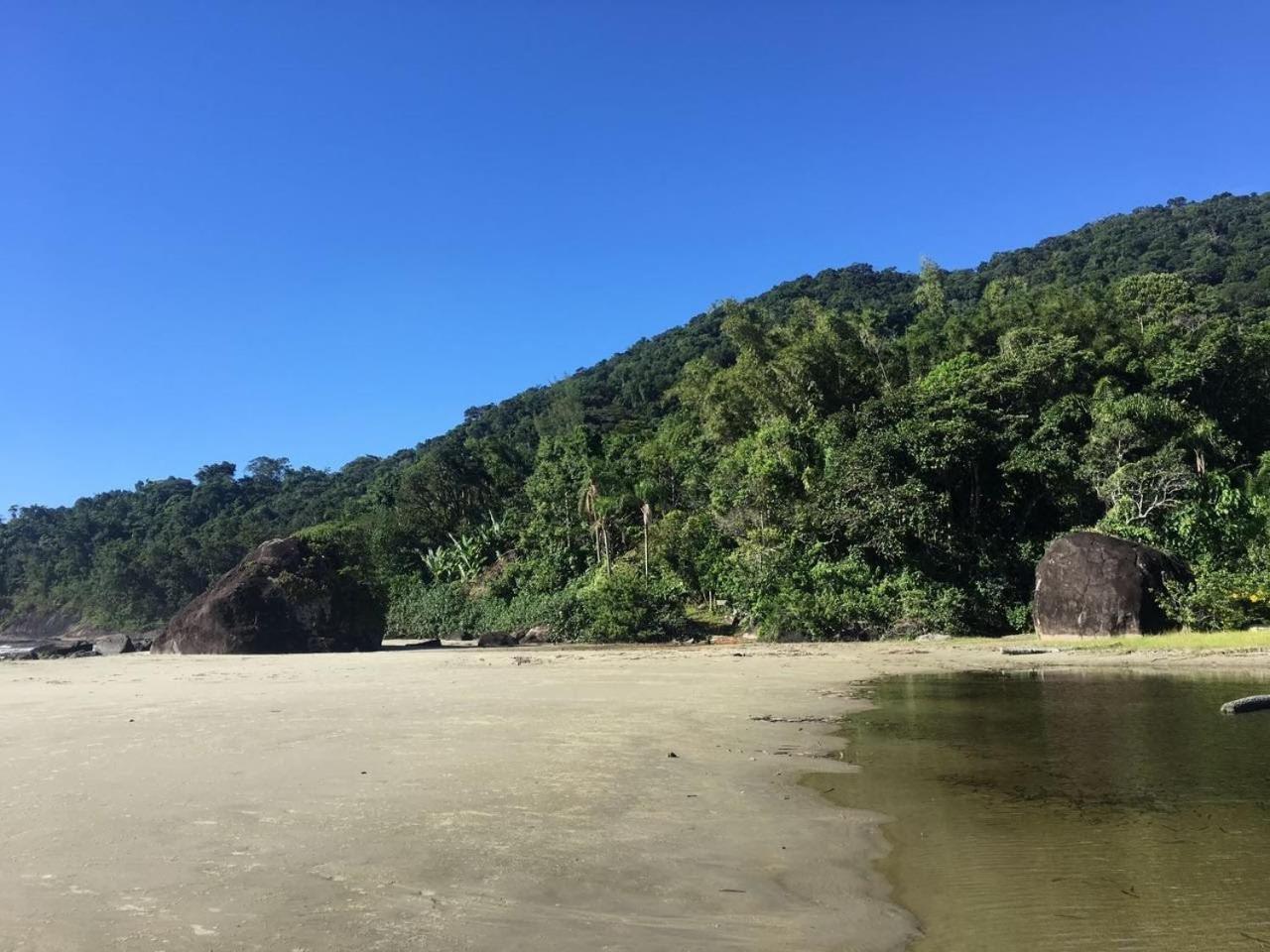 Pousada Pe Na Areia 1 Hotel Peruíbe Buitenkant foto