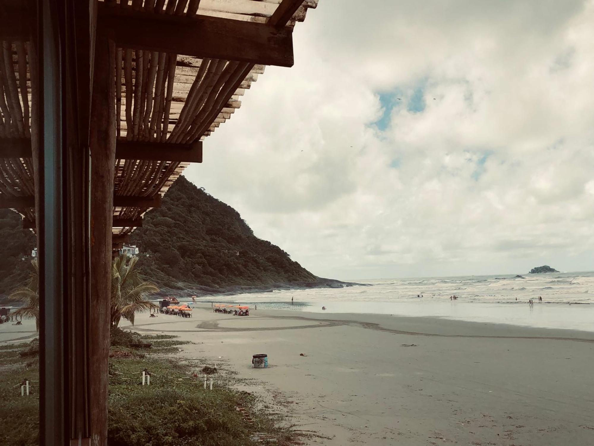 Pousada Pe Na Areia 1 Hotel Peruíbe Buitenkant foto