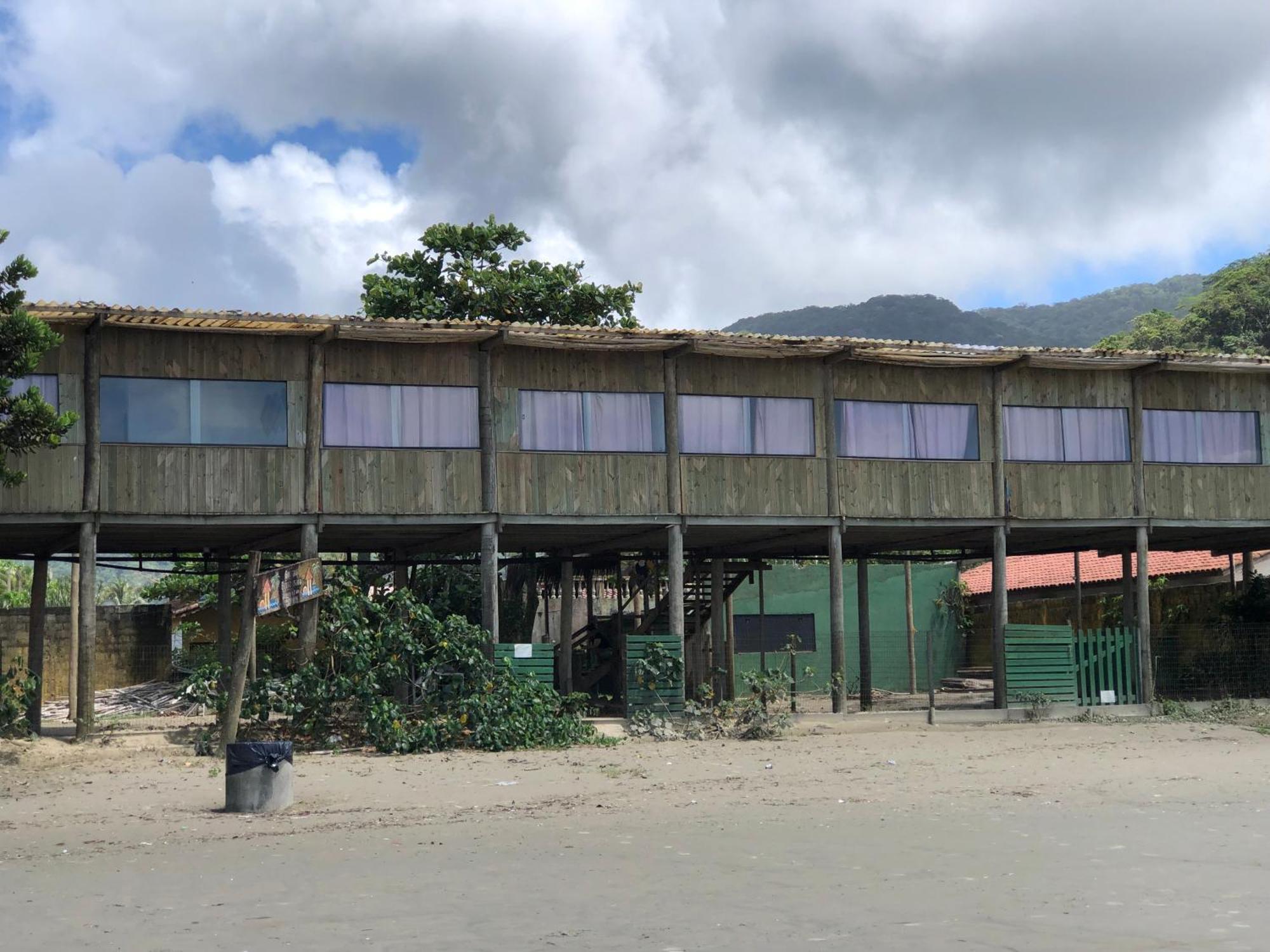 Pousada Pe Na Areia 1 Hotel Peruíbe Buitenkant foto